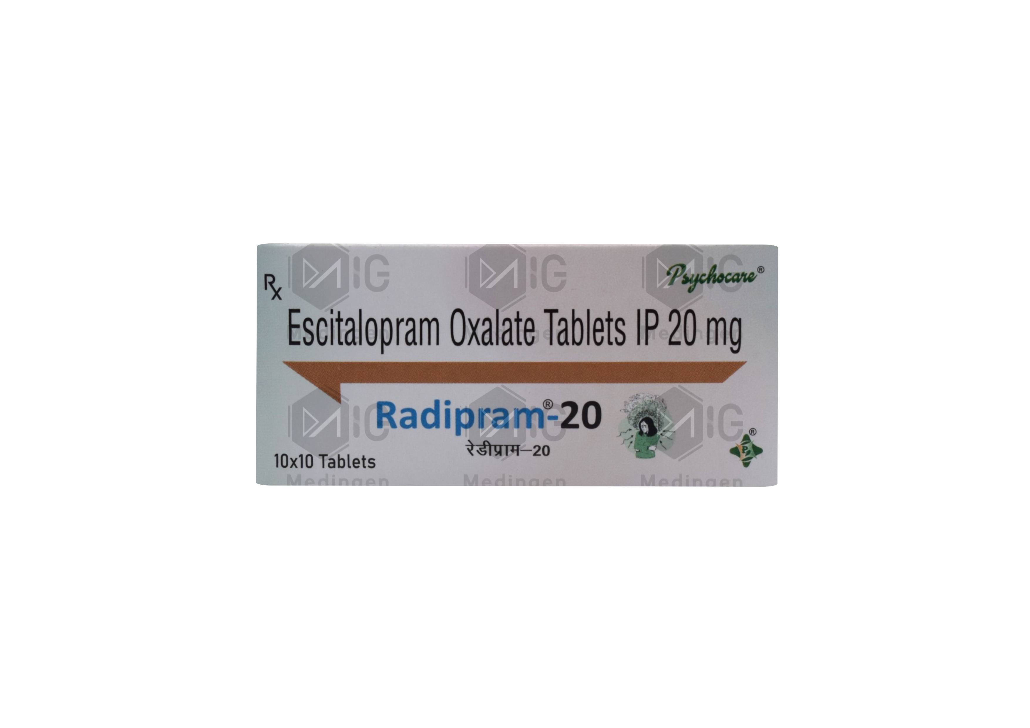 RADIPRAM 20MG